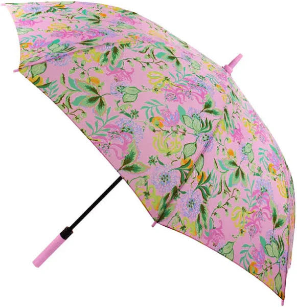 lilly pulitzer umbrella patio Golf Umbrella – The Printed Peach Savannah