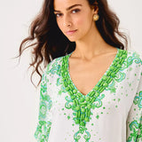 Marilla Silk Maxi Caftan