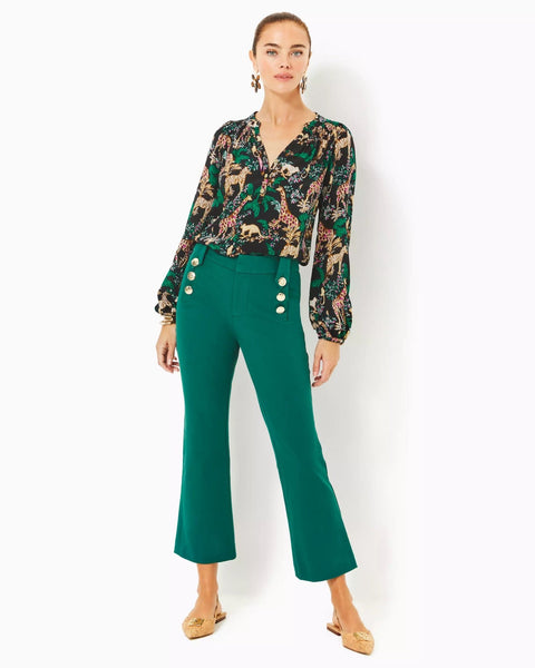 27" Parrish Crop Flare PantHeartland Retail ItemsLILLY PULITZERThe Printed Peach Savannah