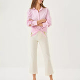 27" Parrish High Rise Crop Flare JeanWomens - Bottoms - PantsLILLY PULITZERThe Printed Peach Savannah