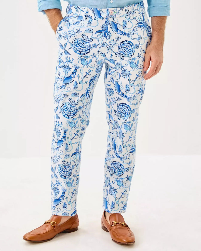 34" Men's Stuff Mizner PantHeartland Retail ItemsLILLY PULITZERThe Printed Peach Savannah