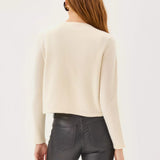 Emmarose Embroidered Cashmere Sweater Set