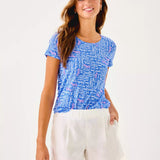 4" Captina Linen ShortHeartland Retail ItemsLILLY PULITZERThe Printed Peach Savannah