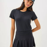 UPF 50+ Luxletic Freesia Pleated Skort