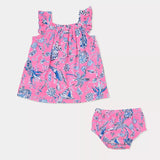 Plumeria Infant Dress