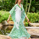 Marilla Silk Maxi Caftan