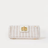 Leena Wicker Clutch
