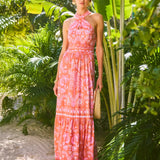 Montecito Halter Maxi Dress
