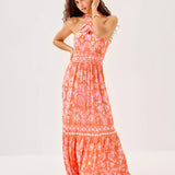 Montecito Halter Maxi Dress
