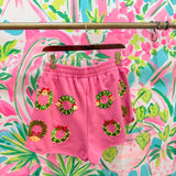 Hot Pink Multi Wreaths Short