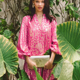 Evaline Silk Dress