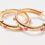 Sunbelievable Hoop Earrings