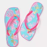 Sandsational Square Toe Flip Flop