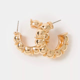 Bright Delight Hoop Earrings
