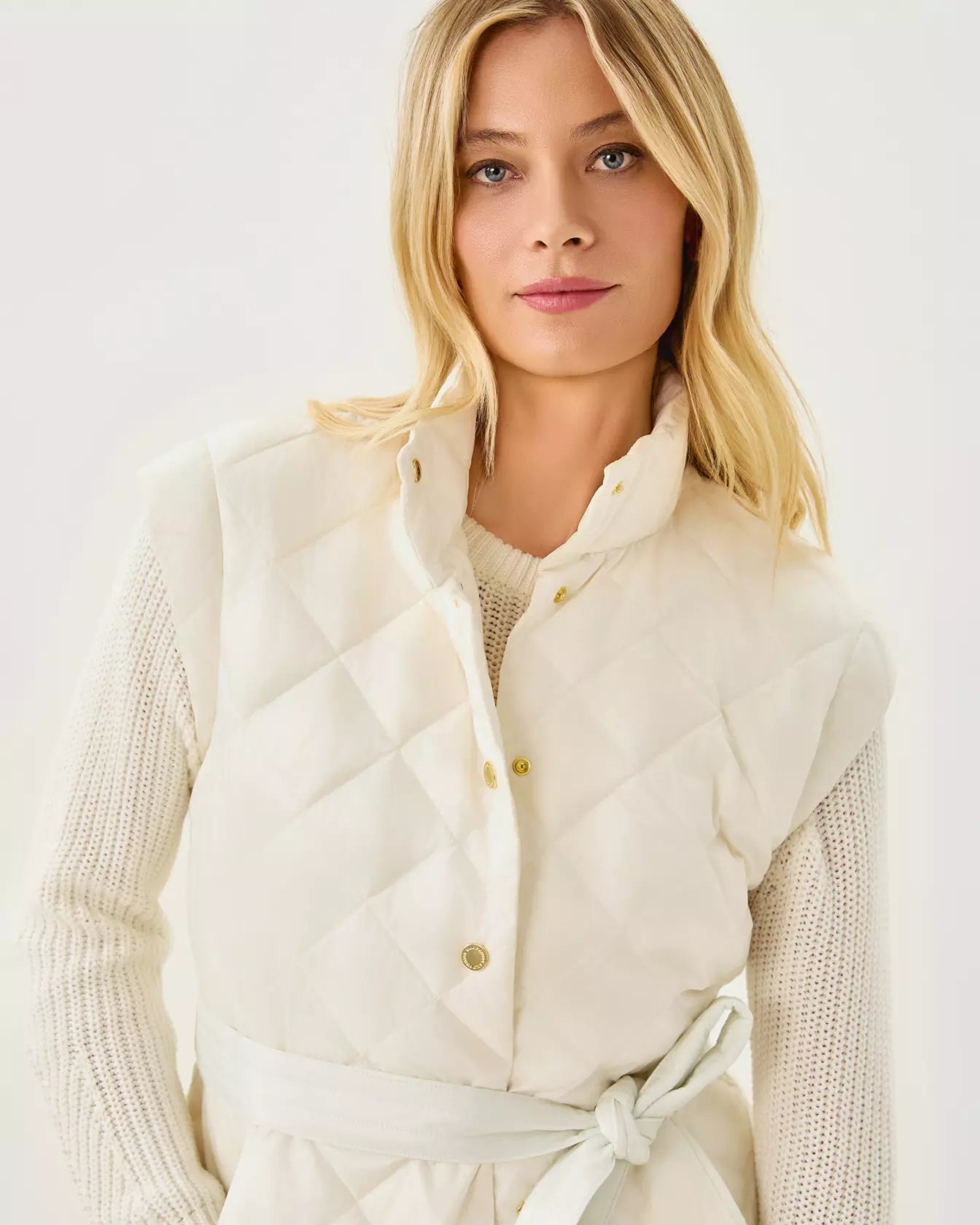 Adenna VestActive - Active Outerwear - VestsLILLY PULITZERThe Printed Peach Savannah