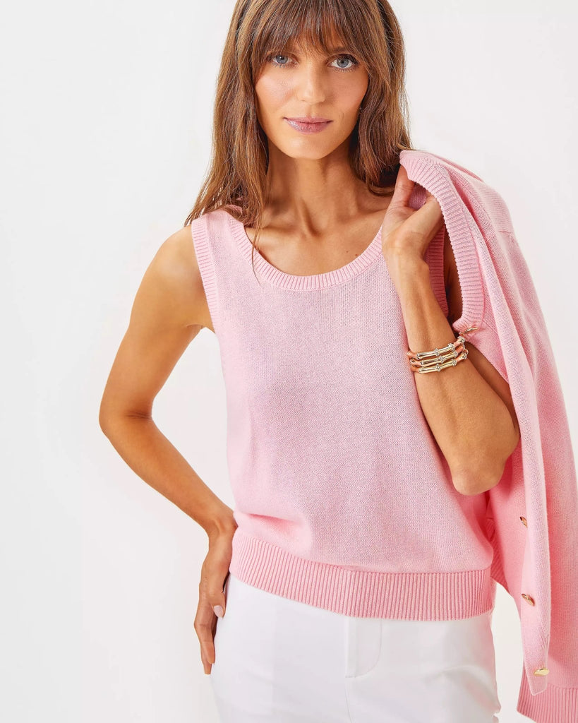 Amalia Sweater TankHeartland Retail ItemsLILLY PULITZERThe Printed Peach Savannah