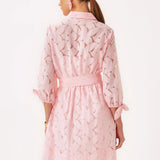 Amrita 3/4 Sleeve ShirtdressHeartland Retail ItemsLILLY PULITZERThe Printed Peach Savannah