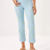 Annet High Rise Crop FlareHeartland Retail ItemsLILLY PULITZERThe Printed Peach Savannah