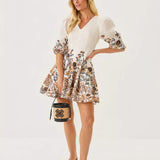 Ash V - Neck DressWomens - Dresses - Fitted DressesLILLY PULITZERThe Printed Peach Savannah