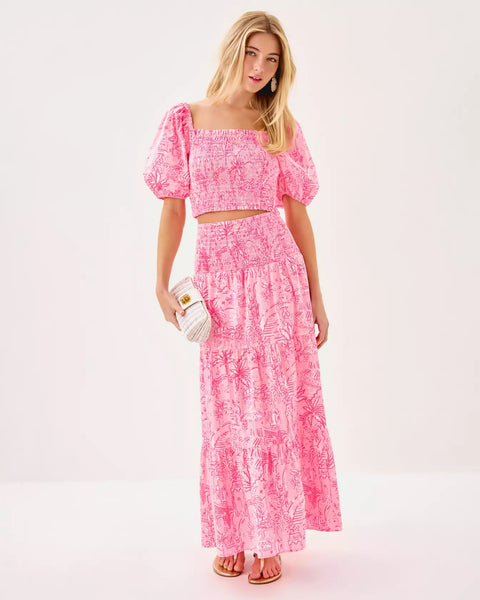 Aston Maxi SetHeartland Retail ItemsLILLY PULITZERThe Printed Peach Savannah