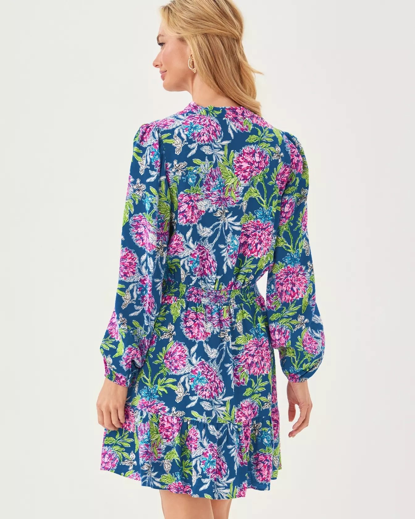 Axton DressWomens - Dresses - A/Line/Easy DressesLILLY PULITZERThe Printed Peach Savannah