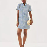 Teddy Boucle Shift Dress