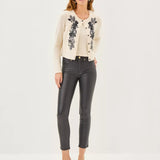 Emmarose Embroidered Cashmere Sweater Set
