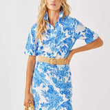Lilly x Saint James Leonie Shirt Dress