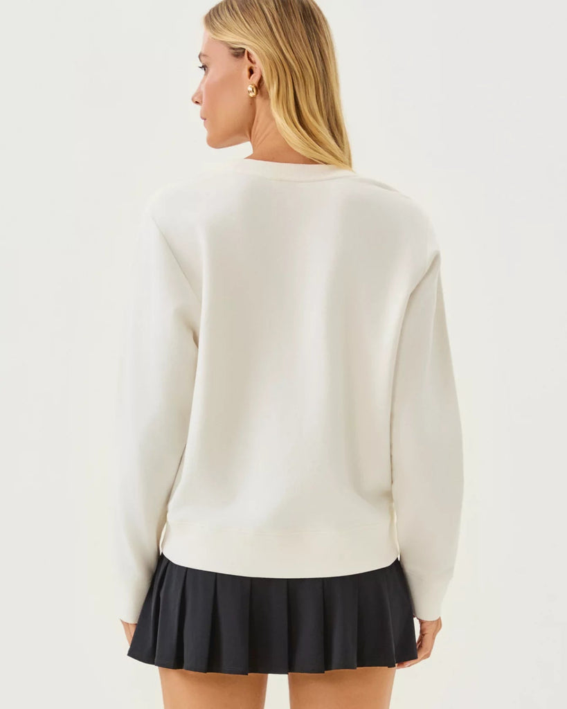 Ballad Cotton SweatshirtWomens - Tops - Sweatshirts & PopoversLILLY PULITZERThe Printed Peach Savannah