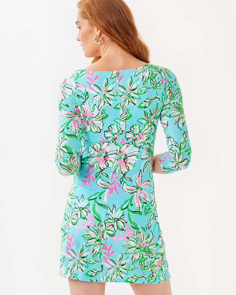 Blaise 3/4 Sleeve RomperWomens - RompersLILLY PULITZERThe Printed Peach Savannah