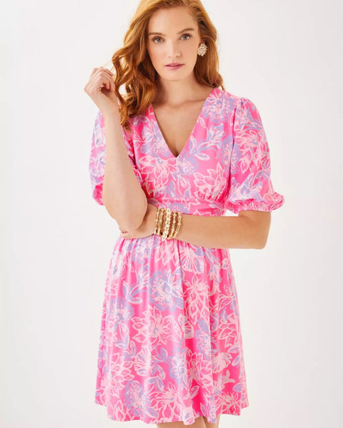 Brightan DressHeartland Retail ItemsLILLY PULITZERThe Printed Peach Savannah