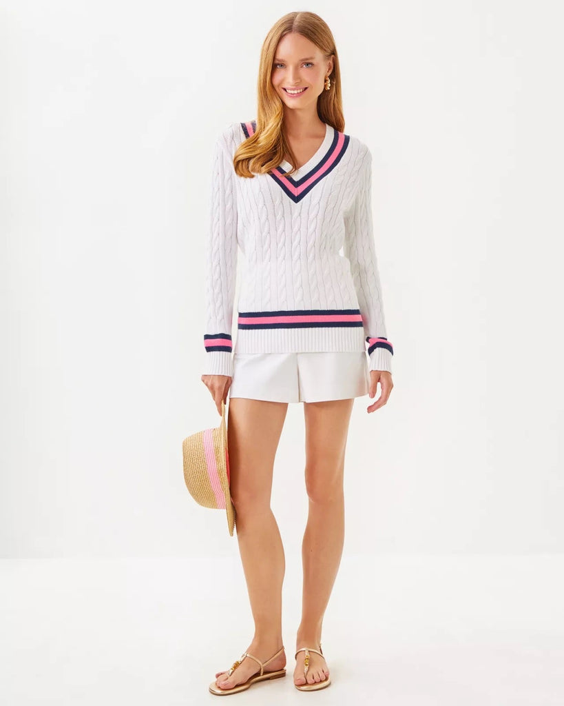 Brockton Cotton SweaterHeartland Retail ItemsLILLY PULITZERThe Printed Peach Savannah