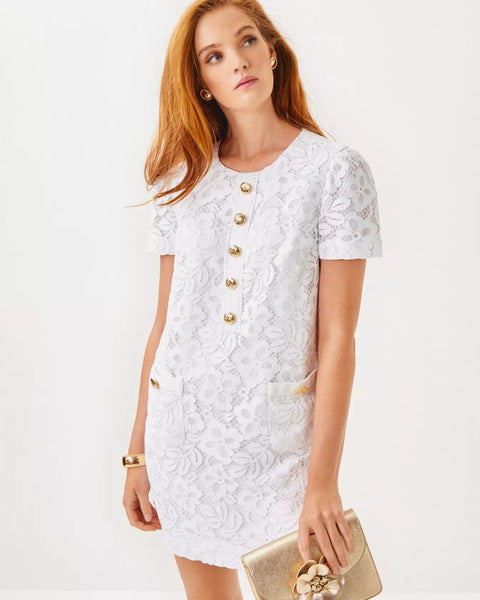 Camalie Lace DressHeartland Retail ItemsLILLY PULITZERThe Printed Peach Savannah