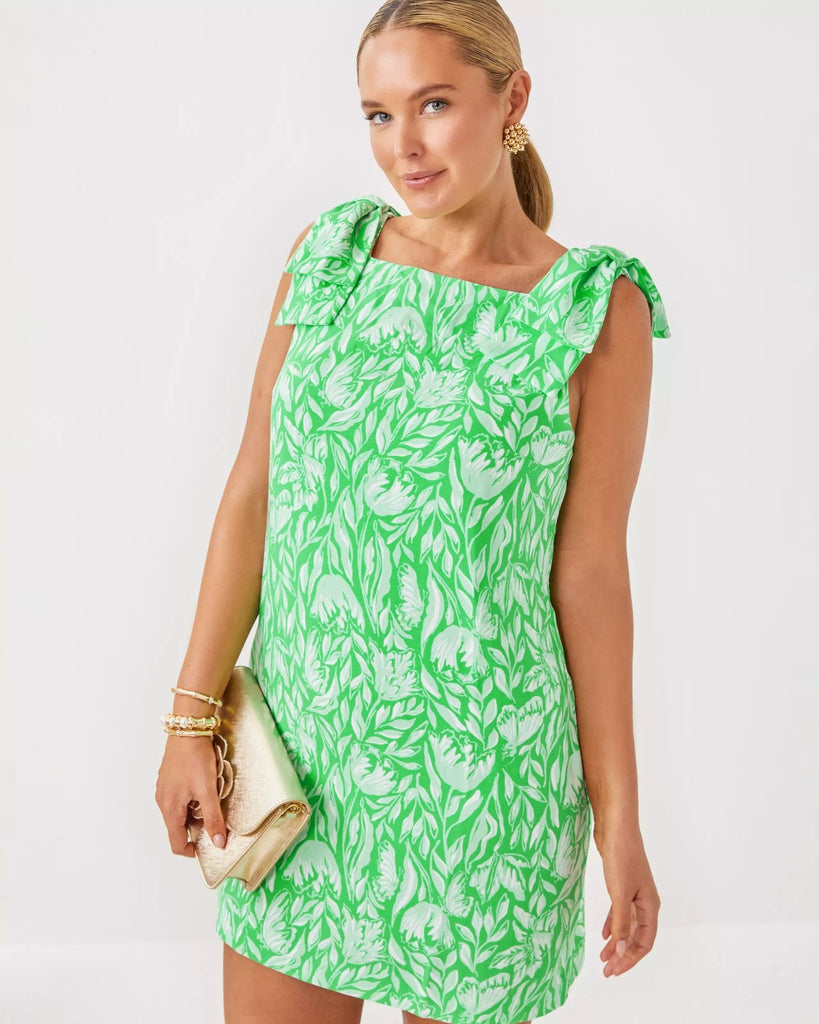Carmine Shift DressHeartland Retail ItemsLILLY PULITZERThe Printed Peach Savannah