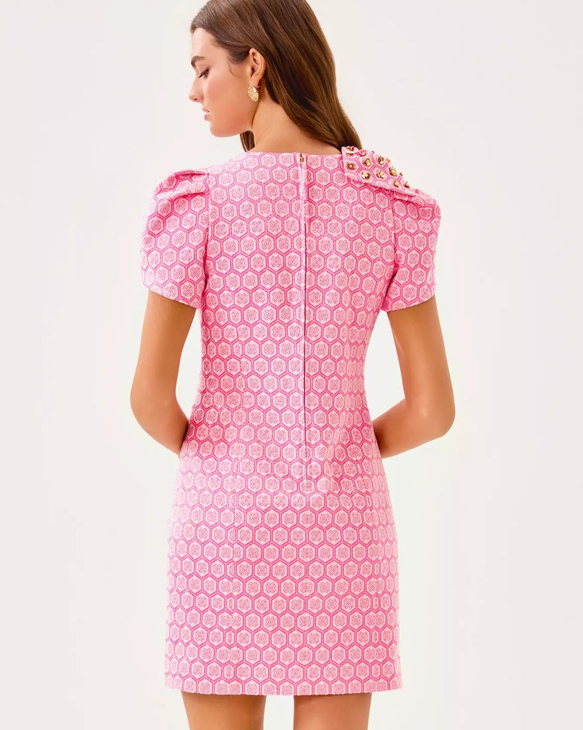 Cartwright Shift DressWomens - DressesLILLY PULITZERThe Printed Peach Savannah