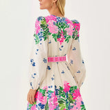 Chyanna V - Neck DressWomens - DressesLILLY PULITZERThe Printed Peach Savannah