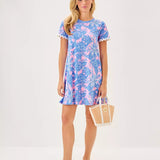 Cody Short Sleeve DressWomens - DressesLILLY PULITZERThe Printed Peach Savannah