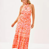 Montecito Halter Maxi Dress