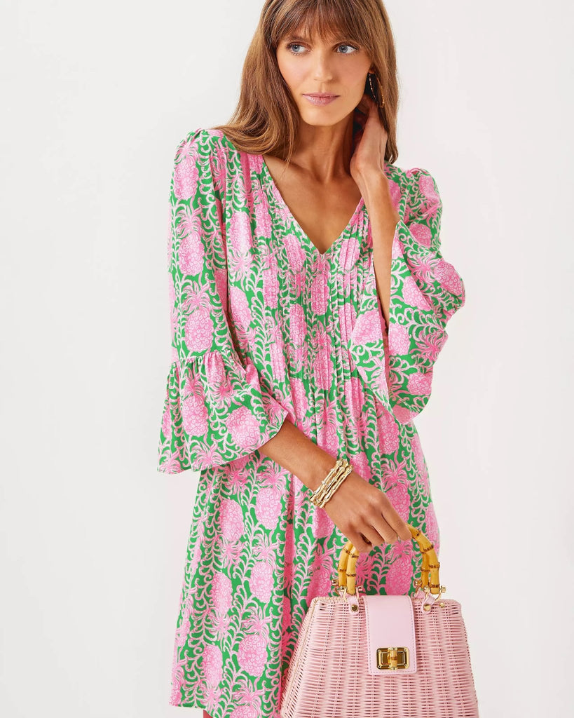Danika Tunic DressWomens - DressesLILLY PULITZERThe Printed Peach Savannah