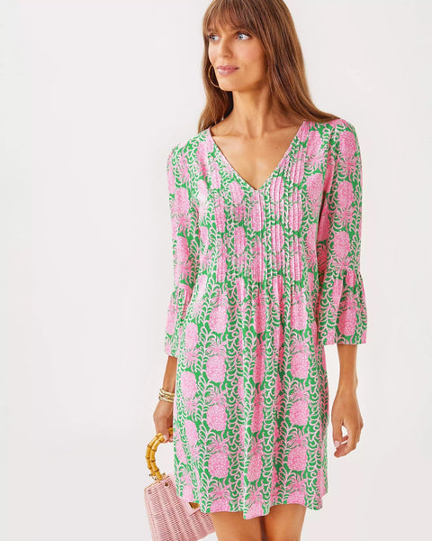 Danika Tunic DressWomens - DressesLILLY PULITZERThe Printed Peach Savannah