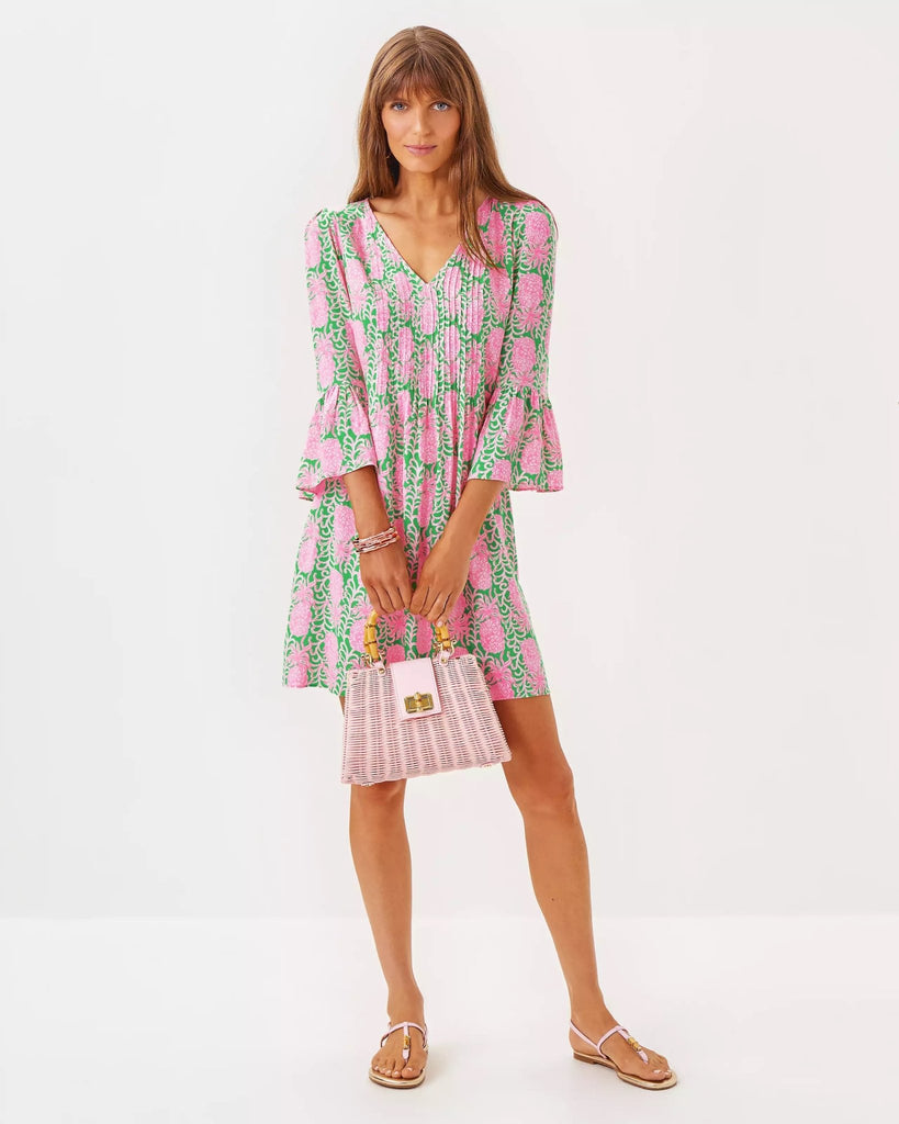 Danika Tunic DressWomens - DressesLILLY PULITZERThe Printed Peach Savannah