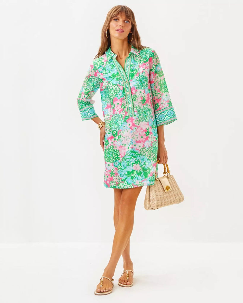 Daphnie Tunic DressHeartland Retail ItemsLILLY PULITZERThe Printed Peach Savannah