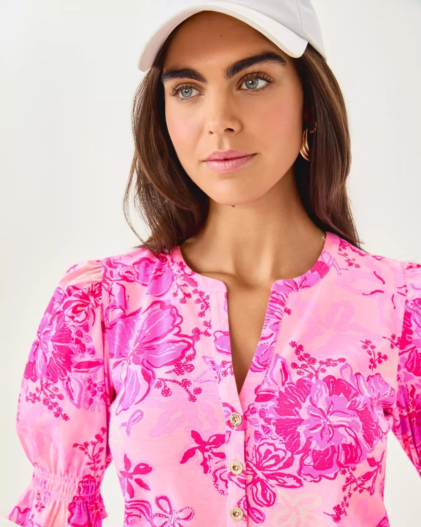 Delsie DressWomens - Dresses - A - Line/Easy DressesLILLY PULITZERThe Printed Peach Savannah