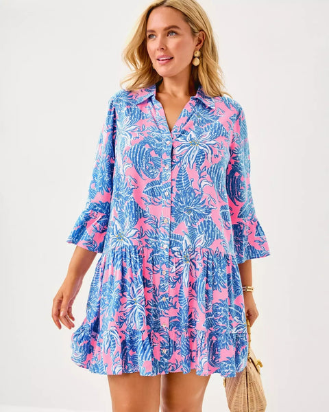 Diantha Tunic DressWomens - Dresses - Fit & FlareLILLY PULITZERThe Printed Peach Savannah