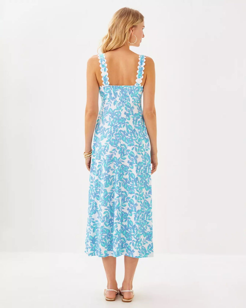 Dwyer Midi DressHeartland Retail ItemsLILLY PULITZERThe Printed Peach Savannah