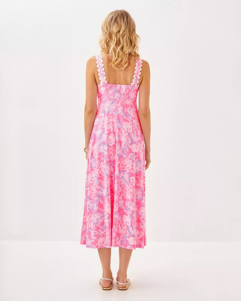 Dwyer Midi DressHeartland Retail ItemsLILLY PULITZERThe Printed Peach Savannah