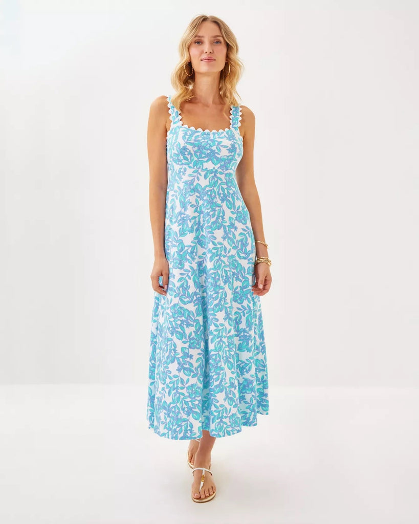 Dwyer Midi DressHeartland Retail ItemsLILLY PULITZERThe Printed Peach Savannah