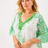 Marilla Silk Maxi Caftan