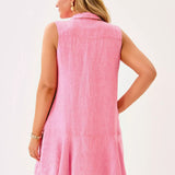 Ellowyn Linen DressWomens - DressesLILLY PULITZERThe Printed Peach Savannah