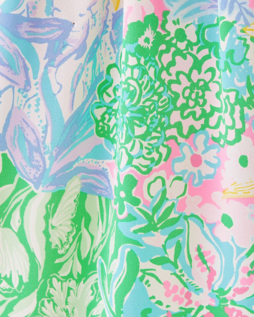 Elsa Silk TopHeartland Retail ItemsLILLY PULITZERThe Printed Peach Savannah